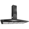 GURARI Cappa aspirante C 147 BL 120 N - Cappa da parete 120 cm 1000 m³/h Nero Cappa aspirante a 3 gradini