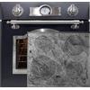 Kaiser Empire EH 6355 Em Sil - Forno elettrico da incasso, 60 cm, 67 L+KCT 6705 FI era a induzione, 60 cm