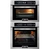 KAISER Set di forno da incasso, in acciaio inox, 86L 15 Fkt.+ forno a microonde, 45 cm EH 6306 N R+EH 6307 R con 1 estrattore telescopico