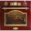 Kaiser Forno elettrico da incasso 60 cm Kaiser EH 6355 RotEm Serie Empire Smalto Bordeaux con decorazioni in bronzo · Multifunzione 8 · Grill a infrarossi · Girarrosto · Autopulizia catalitica · Classe A