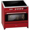 GURARI Piano cottura a induzione E 913 R, Range Cooker 90 cm/fornello elettrico 90 cm FLEX piano cottura a induzione