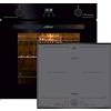 Kaiser Set di fornelli a induzione EH 6367 + KCT 6730 FIG, forno elettrico, autark, 79 L, forno a incasso, 10 funzioni, piano cottura a induzione Kaiser Flex da 60 cm, display funzionale