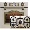 Kaiser Empire Empire - Fornello a gas, set autosufficiente a gas, forno a incasso EG 6345 elfem + gas piano cottura 90 cm kg 9325 elfem/ 2 funzioni sotto il calore Stufa, barbecue e girarrosto