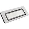 Kaiser Cuffia da soffitto EA 546 W Eco, in vetro bianco, cappa aspirante da incasso 52 cm, 600 m³/h, LED