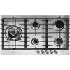 GURARI Piano cottura a gas GCH FG 905 VPGL WOK Adattatore + adattatore per caffè, in acciaio inox, 4,0 KW WOK, 5 bruciatori a gas, gas naturale, FL.Gas