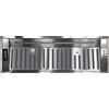 Kaiser Stemma per ventola EA 745 Eco, in acciaio inox, cappa aspirante, 75 cm, 650 m³/h, LED