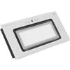 Kaiser Cuffia da soffitto EA 546 W Eco + ricircolo, blocco ventola, vetro bianco, cappa da incasso 52 cm, 600 m³/h, LED,