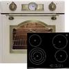 Kaiser Set di forno da cucina EH 6355 ElfEm+KCT 6703 F, Autark, Retro da incasso, 8 funzioni + piano cottura in vetroceramica nera da 60 cm, alta luce, zona cottura a tre circuiti