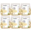 Amoreterra, (6 Pz.) Pasta Senatore Cappelli Bio Stelline 500g, Grani antichi, artigianale biologica, trafila al bronzo, essiccata bassa temperatura (6 Pz.)