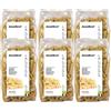 AmoreTerra (6 Pz.) Pasta artigianale Maccheroni biologica Senatore Cappelli 500g, pasta artigianale grani antichi bio trafilata al bronzo lenta essiccazione statica