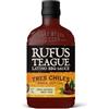 Rufus Teague Salsa Tres Chiles 396g - Salsa BBQ affumicata con 3 tipi di peperoncino - Per hamburger, costine e tacos - Idea regalo Tex-Mex BBQ