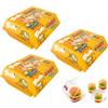 Casa del Dolce Trolli Party Burger Caramelle Gommose Mini Hamburger 3 Confezioni da 150 gr (15 x Trollis per confezione) Ideali per Party e Feste di Compleanno