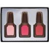 Generico Weibler Confiserie | Astuccio con Set di 3 Smalti in Cioccolato al Latte - 1 x 70 Gr