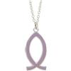 Holyart Holyart Collection: Collana argento 925 pesce lilla pendente HOLYART Collection