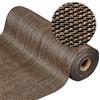 STORESDECO Tappeto vinilico in tessuto intrecciato di alta gamma Lavabile antiscivolo ed extrapiatto. Tappeti Premium in materiali di altissima qualità resistenti e facili da pulire 80x500 cm Bronze