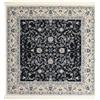 RugVista Nain Florentine Tappeto, 150 x 150 cm, Scuro Blu | Orientali, Medio Oriente, Tradizionali, Nain, Quadrata, Pelo medio, Lavabile solo a secco, Oeko-Tex 100, Soggiorno