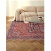 RugVista Georgia Oriental, Tappeto, Orientali, 300 x 500 cm, Rettangolare, Pelo corto, Lavabile in lavatrice, Rosso/Blu
