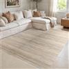STORESDECO - Tappeto In Bambù Naturale, Antiscivolo, Ideale Per Soggiorni, Bagni, Corridoi. Disponibile in Taglie Grandi! | Colore Beige, 140 cm x 200 cm
