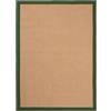 carpetfine Tappeto in sisal Verde 200x290 cm | Tappeto moderno per soggiorno e cucina