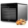 CLASSE ITALY Essiccatore Alimentare Basso Consumo, 8 Vassoi in Acciaio SUS 304, 700W, GARANZIA 5 ANNI, Temperatura Regolabile 35-85°C, Timer 24 ore, BPA Free