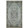 RugVista Georgia Oriental, Tappeto, Orientali, 300 x 500 cm, Rettangolare, Pelo corto, Lavabile in lavatrice, Verde/Multi