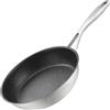 SILBERTHAL Padella antiaderente 24 cm - Acciaio inox - Induzione gas e forno 250ºC - rivestimento senza PFOA - Triplo fondo