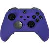 Crazy Controllerz Controller morbido al tatto personalizzato per Xbox Elite Series 2, sensazione morbida al tatto, presa aggiunta, colore viola vibrante, compatibile con Xbox One, Series X|S