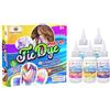 Desire Deluxe - Kit per tintura a nodi, set di 5 colori per tingere tessuti e vestiti, per progetti creativi e artistici, attività ricreativa per adulti e bambini