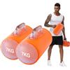 DEIRIS Manubri Acqua, Manubri Pieghevoli Regolabili, Borsa Pesi Acqua, Attrezzatura Fitness Portatile, Manubri Pesi Regolabili Fino a 10 kg/Paio, per Allenamento della Forza, Allenamento di Base