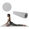 YM TAPPETTINO YOGA MAT COLORE 'GRIGIO NOCE' YM ASHTANGA, PILATES FITNESS ANTISCIVOLO E ISOLANTE, MEDITAZIONE, SPESSORE 6 MM, ULTRA CONFORTEVOLE, DUE STUPENDI COLORI RILASSANTI: BLU OCEANO E GRIGIO NOCE