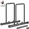 YOLEO Parallele Fitness Calisthenics Regolabile, Carco 500KG, Barra Parallele Dip, Antiribaltamento, Regolabile in Altezza e Larghezza