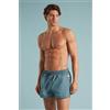 Intimissimi Costume Boxer Mare Tinta Unita Modello Corto Azzurro