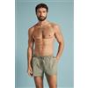 Intimissimi Costume Boxer Mare Tinta Unita Modello Corto Verde
