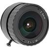 Shanrya Fotocamera Obiettivo CCTV Fisso ad Alta Definizione 2.5 mm CS F1.2 per CCTV DSLR Cappuccio Rimovibile