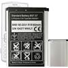 Aousavo BST-37 - Batteria di ricambio BST-37, compatibile con Ericsson K750i D750i K600i K608i K610i V600i V630i W550i W700i W710i W800i W810i BST-37