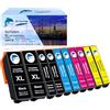 GoToners 33XL Cartucce compatibili con Epson 33 XL Multipack per XP-7100 XP-540 XP-530 XP-640 XP-830 XP-900 XP-645 XP-635 XP-630 (2 nere, 2 foto nere, 2 ciano, 2 magenta, 2 giallo)
