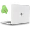 UESWILL Compatibile con MacBook Pro 15 2019 2018 2017 2016 modello A1990 A1707, custodia rigida liscia opaca per MacBook Pro 15 con barra touch e USB-C + panno per la pulizia in microfibra