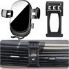 Kacarx Porta Cellulare Auto Per BMW X1 accessori [Solo compatibile con BMW E84, anni 2009-2015] Rotativo 360°、Funzionamento a una mano、Facile da installare
