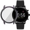 TenCloud - Custodia protettiva compatibile con Fossil Gen 5 Carlyle HR Custodia protettiva in TPU per smartwatch Fossil Gen 5 Carlyle HR (grigio)