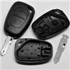 mt key Auto chiave telecomando 1 X di 2 tasti + 1 X Vergine ne73 per Renault/Opel/Nissan