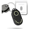 Rolling Square AirNotch Pro- Portachiavi Bluetooth Localizzatore Bluetooth Compatibile Solo con Apple Find My, Tracker Suono 360°, Batterie Sostituibili, Smart Tag Impermeabile Fosforescente, Bundle2x