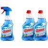 Glassex Kit Glassex, 1 Glassex Ammoniaca e Asciuga Rapido Vetri e Multiuso 500 ml, 2 Ricariche Glassex con Ammoniaca e Asciuga Rapido 500 ml