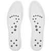 Generic 18 Magneti Unisex Magnetoterapia Massaggio Solette Piedi Digitopressione Scarpe Pad Terapia Dimagrante Solette per la perdita di peso (nero)