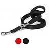 Camon - Guinzaglio Addestramento Nylon Nero - F131/03 1 Guinzaglio 25 x 2000 mm