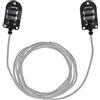 Kerbl Hobbyfarming SnailStop Connettore per aiuole, 2,5m, per recinzione elettrica contro le lumache, collega più aiuole, è necessario un solo alimentatore