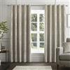 Curtina - Chateau - Coppia di tende con occhiello jacquard - 168cm larghezza x 137cm lunghezza, Naturale
