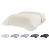 Todocama Set copripiumino in microfibra extra morbido al tatto. (Beig - Letto 200-260 x 240 cm).