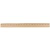 Righello 30 cm in legno naturale WORD, leggero e resistente Personalizzate o neutre