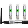 Ukfog Confezione da 4 dmx512 Maschio/Femmina trasmettitori wireless/ricevitore
