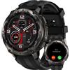 KOSPET Tank T4 Smartwatch Uomo, Acciaio Inox Completo, GPS a 6 Satelliti & Mappe